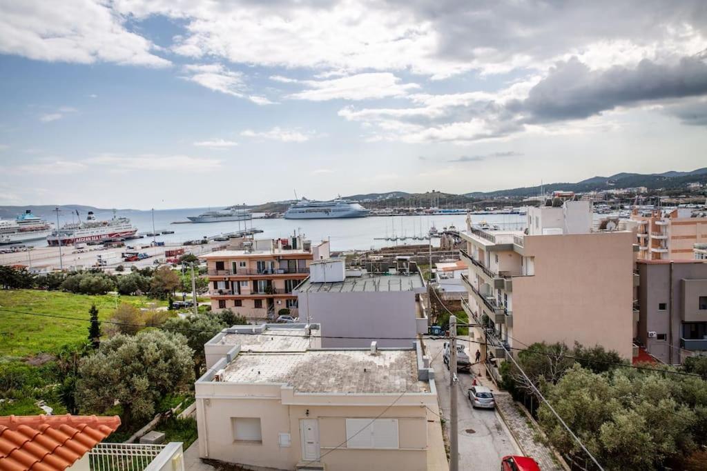 Apartamento Seafront Central Apt In Lavrio Exterior foto