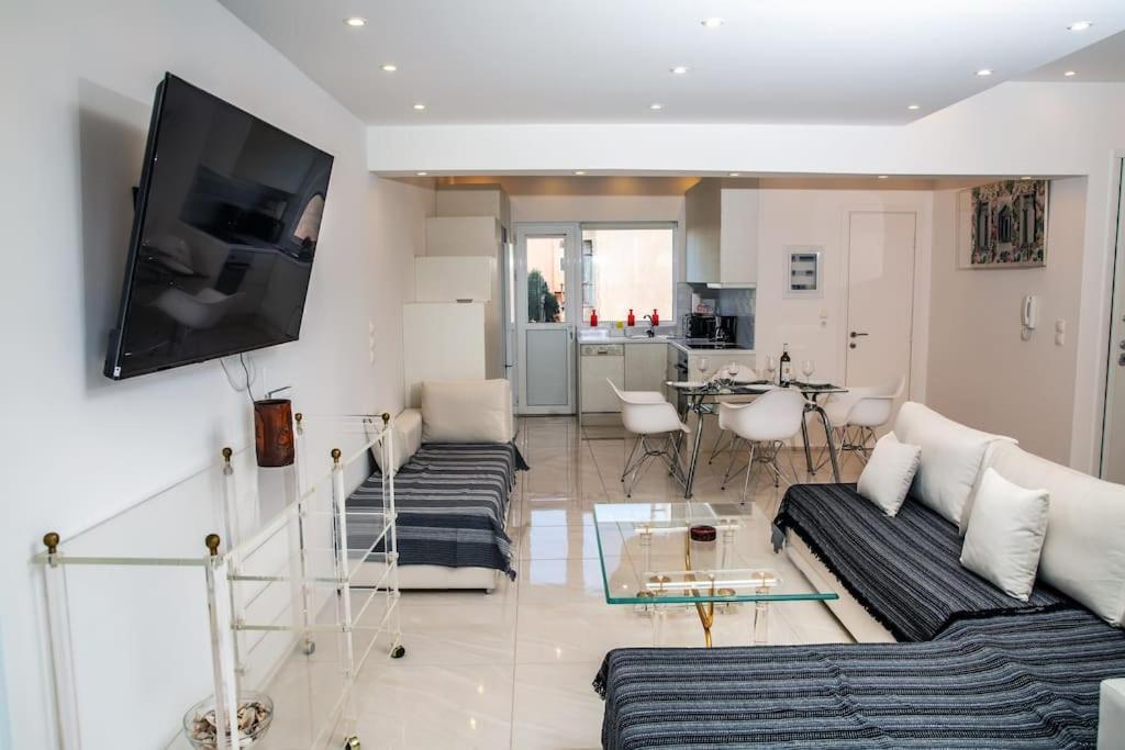 Apartamento Seafront Central Apt In Lavrio Exterior foto