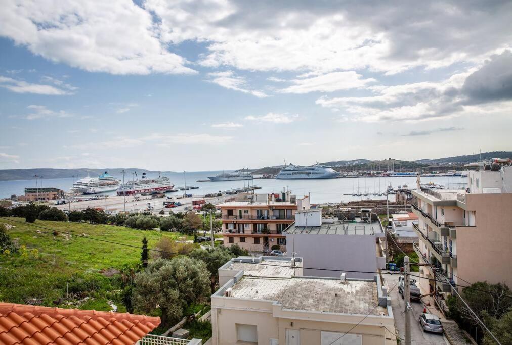 Apartamento Seafront Central Apt In Lavrio Exterior foto